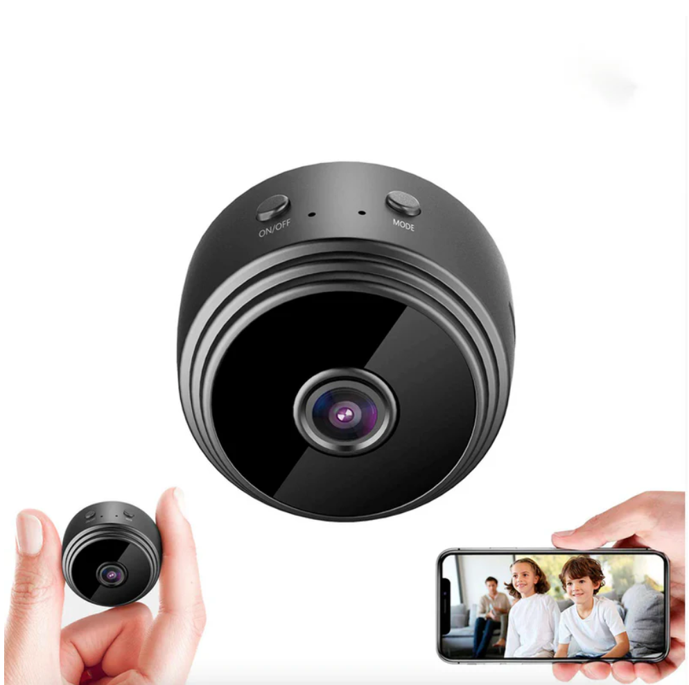 Mini Câmera Espiã Com Wifi | Gravador De Voz