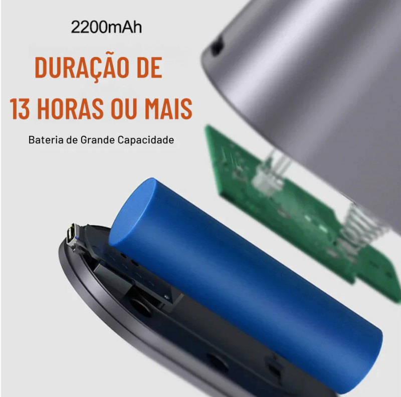 Luminária De Mesa Inteligente touch Automática
