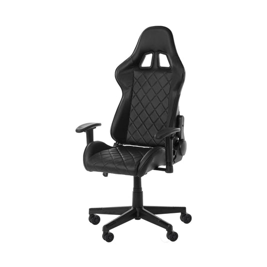 Cadeira de Escritório Gamer Ceo - Preto c/ PU Preto