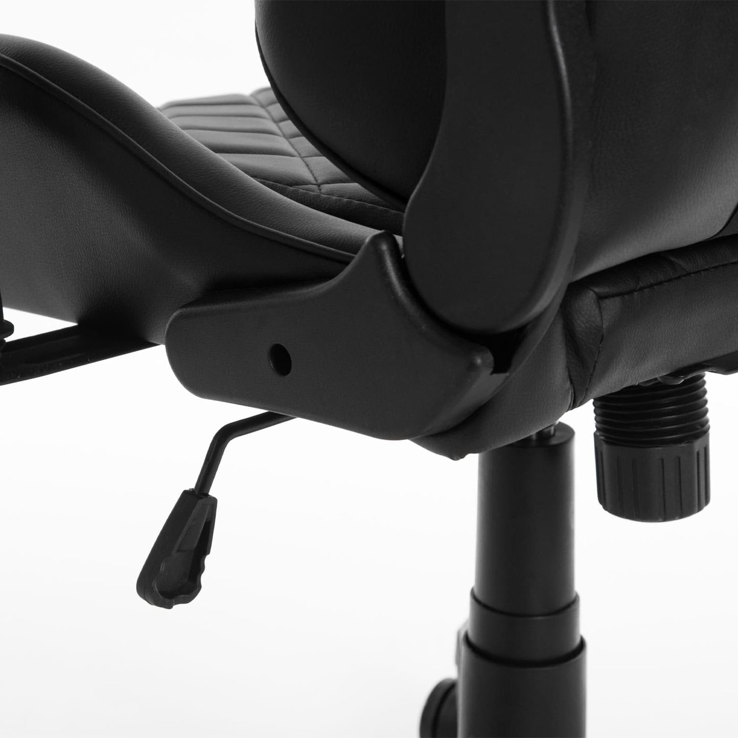 Cadeira de Escritório Gamer Ceo - Preto c/ PU Preto