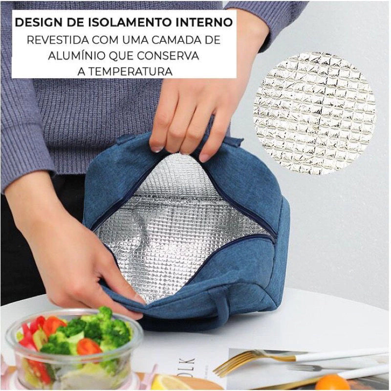 BOLSA TÉRMICA (Marmita para viagem)