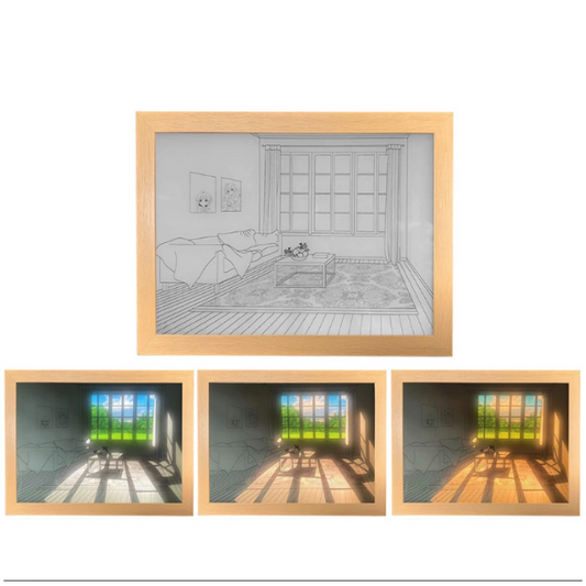 Quadro interativo - Decoração Interativa