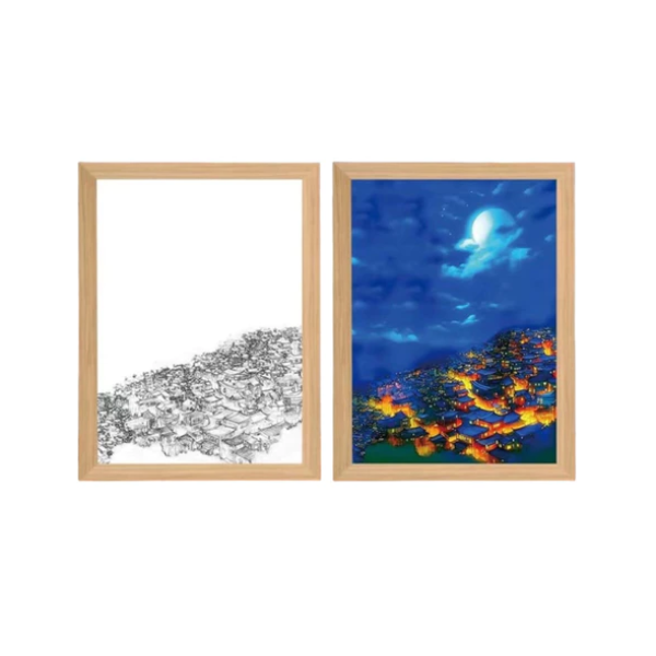 Quadro interativo - Decoração Interativa