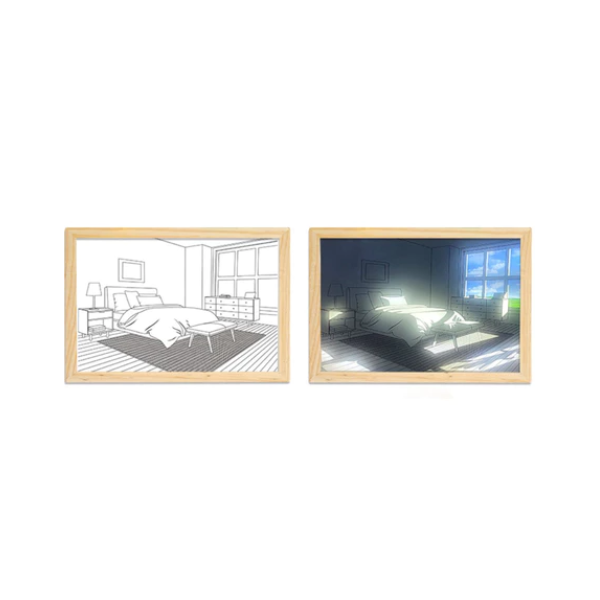 Quadro interativo - Decoração Interativa