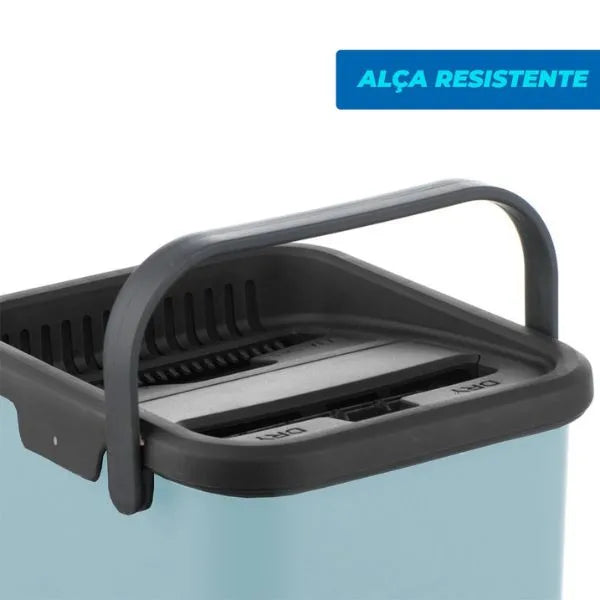 Mop de Limpeza com Esfregão e Balde