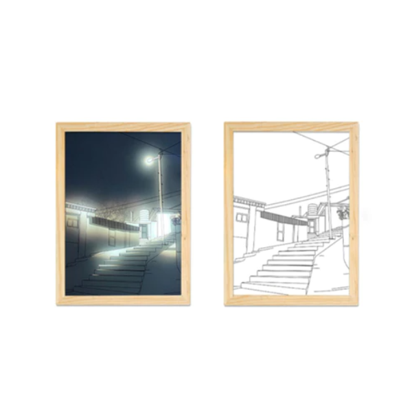 Quadro interativo - Decoração Interativa