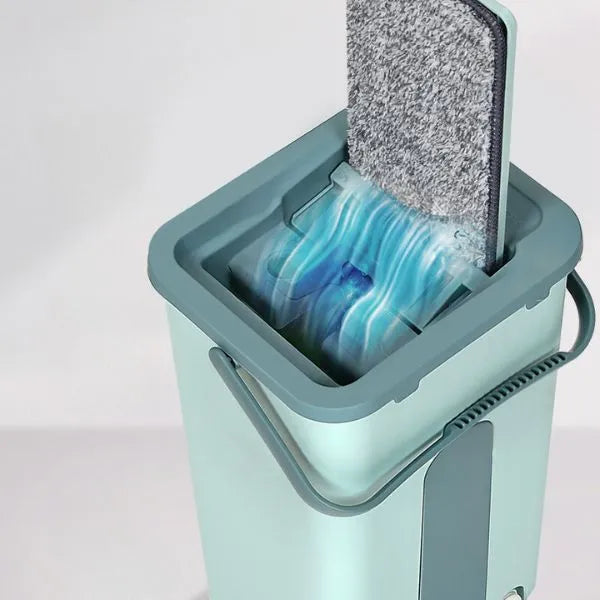 Mop de Limpeza com Esfregão e Balde