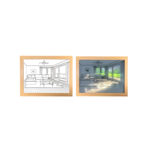 Quadro interativo - Decoração Interativa