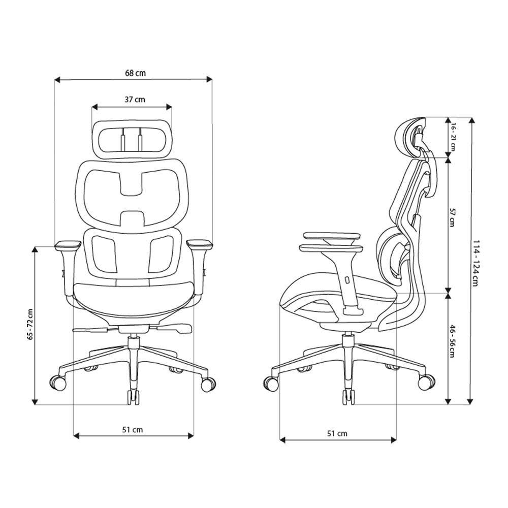 Cadeira Ergonômica Dedock Sigy