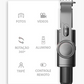 Estabilizador Gimbal selfie stick | IOS, ANDROID