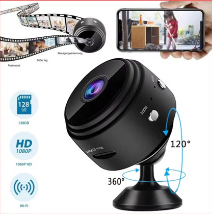 Mini Câmera Espiã Com Wifi | Gravador De Voz