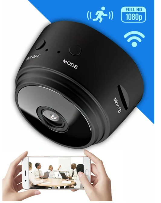 Mini Câmera Espiã Com Wifi | Gravador De Voz