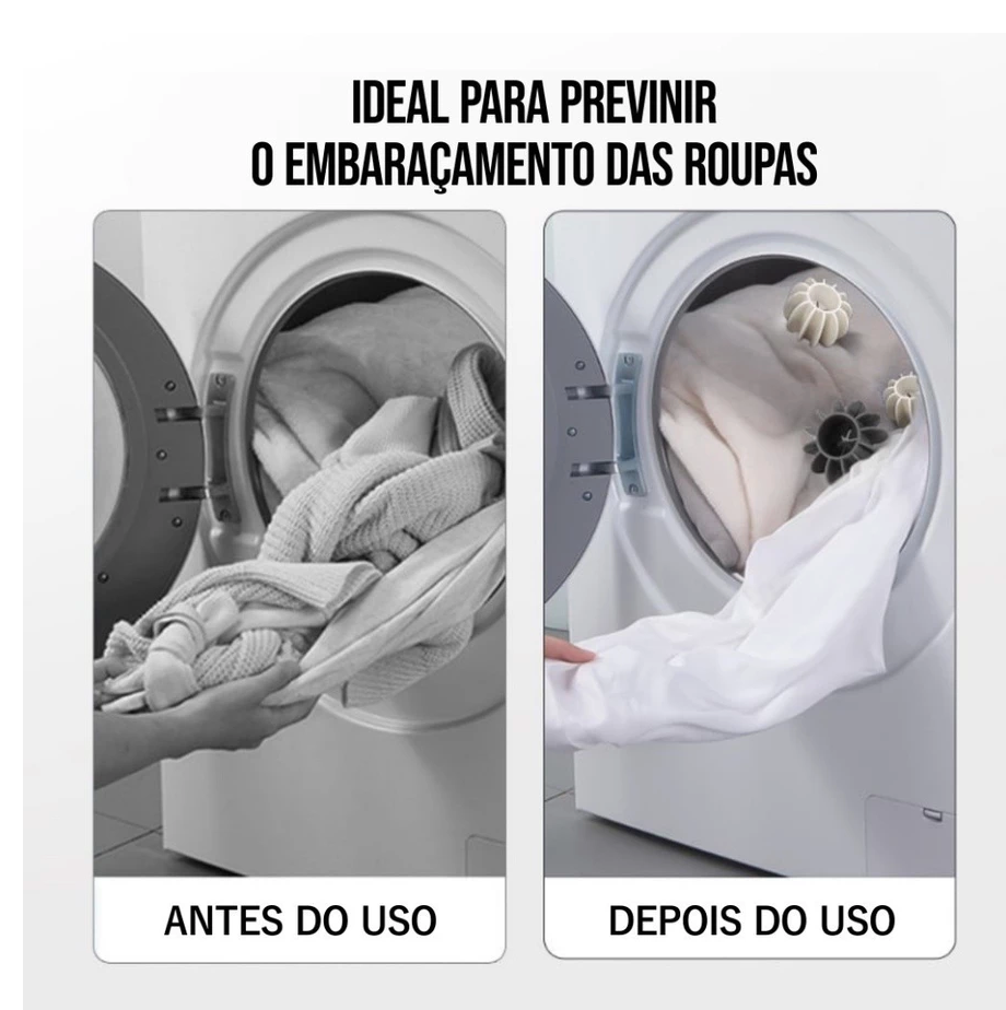 Bola Removedora de Pelo para Roupas Reutilizável Connect