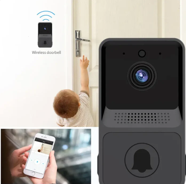 Campainha inteligente Wifi com Câmera 4K