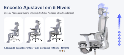 Cadeira Ergonômica Office Dedock