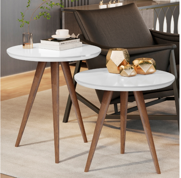 Mesa Lateral e Apoio Sala de Estar