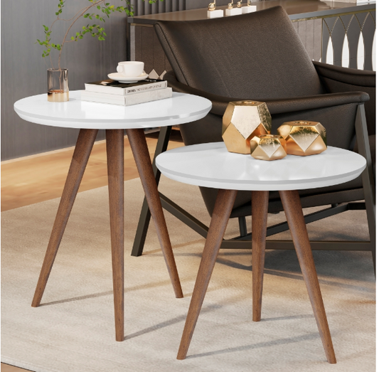 Mesa Lateral e Apoio Sala de Estar