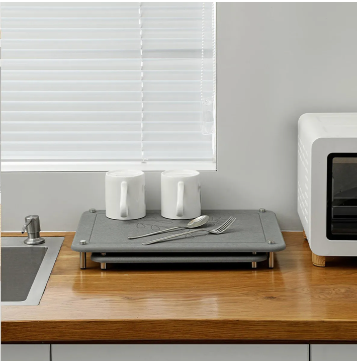 Escorredor de secagem em pedra