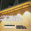 Luminária Ultra LED com sensor de movimento