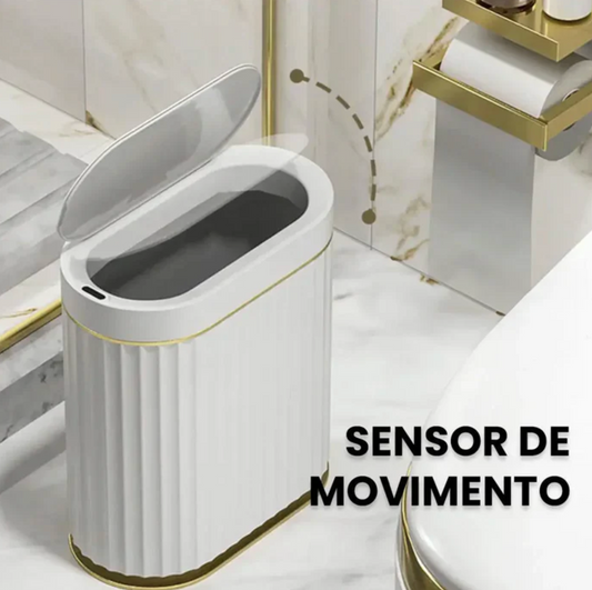 Lixeira Automática para Banheiro 7L com Sensor de Movimento