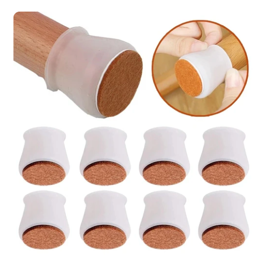 Protetor de Pé de Cadeira | em Silicone