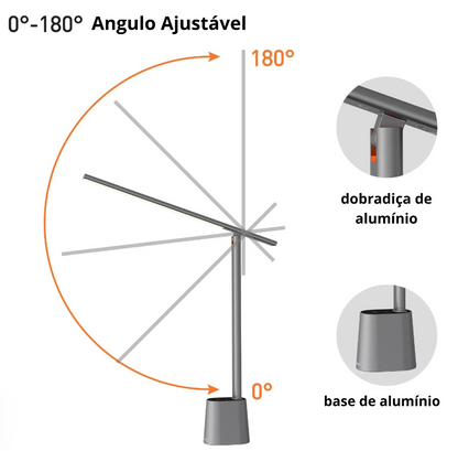 Luminária De Mesa Inteligente touch Automática