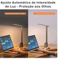 Luminária De Mesa Inteligente touch Automática