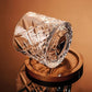 Copo de Whisky Cristal com Base Rotativo Bar em Casa