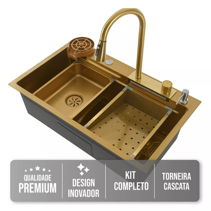 Cuba Gourmet Inox Dourado