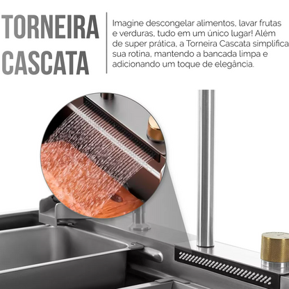 Cuba Cozinha Gourmet Prateado SoftClean