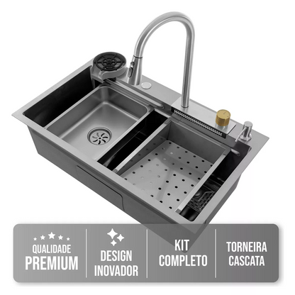 Cuba Cozinha Gourmet Prateado SoftClean