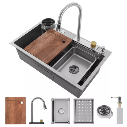 Cuba Cozinha Gourmet Prateado SoftClean