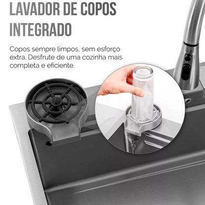Cuba Cozinha Gourmet Prateado SoftClean