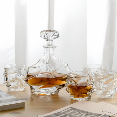 Decanter de Vinho e Whisky Vidro Cannon