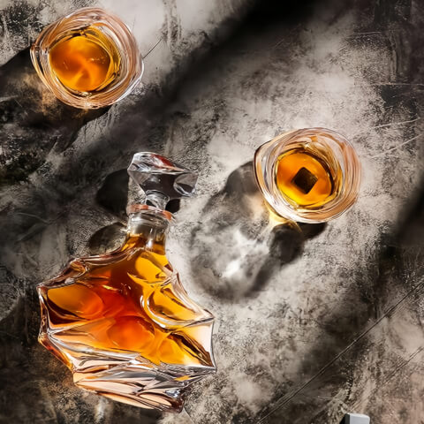 Decanter de Vinho e Whisky Vidro Cannon