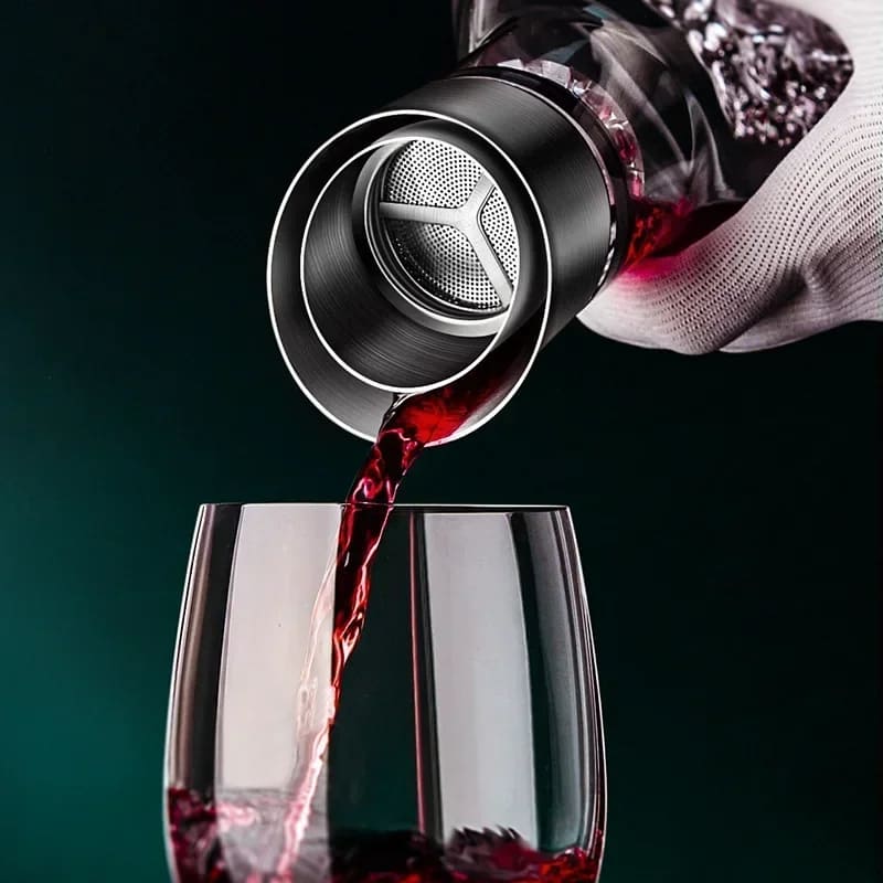 Decanter de Vinho Vidro Iceberg Home Bar