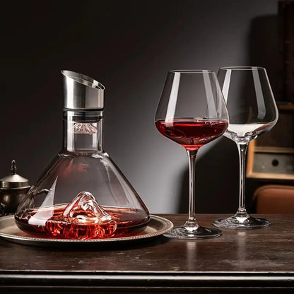 Decanter de Vinho Vidro Iceberg Home Bar