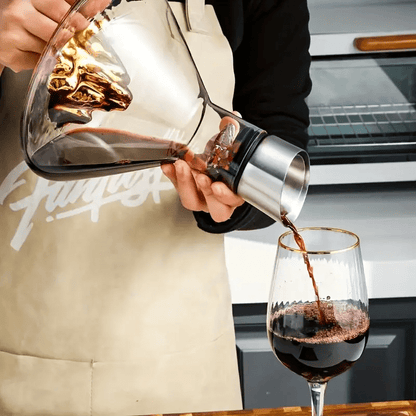 Decanter de Vinho Vidro Iceberg Home Bar