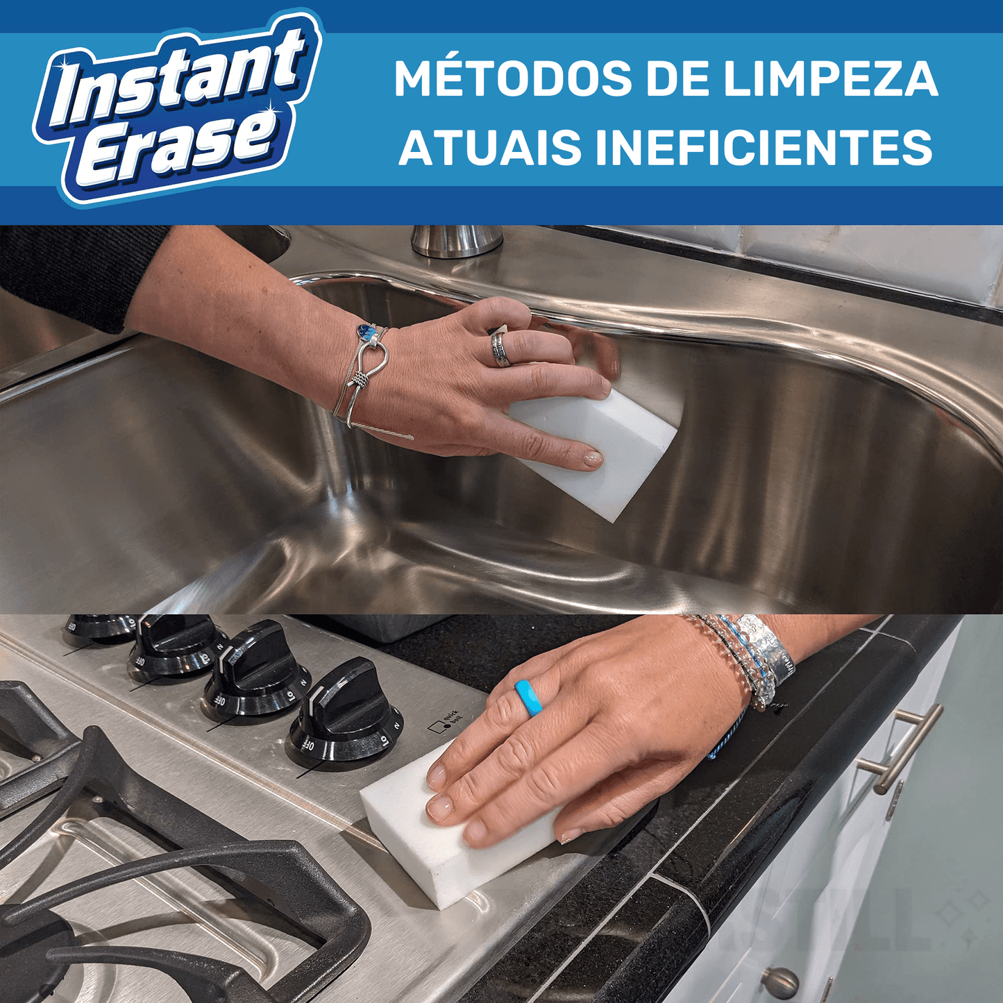 Esponja Mágica para Limpeza Pesada