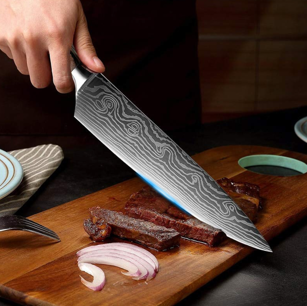 Faca do Chef Forjada em Aço Xituo Premium