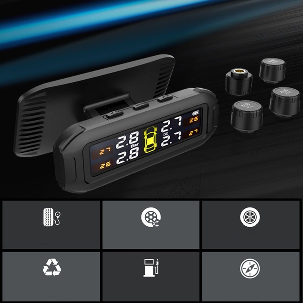 Monitoramento da Pressão de Pneus | Sistema Solar de