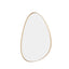 Espelho Orgânico Decorativo Jowel 109 cm - Champanhe