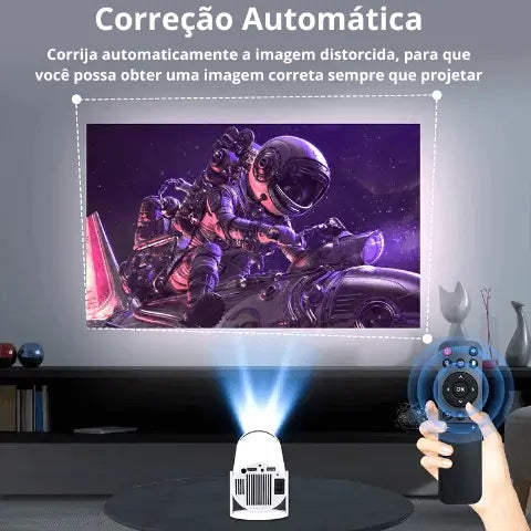 Projetor 4K Cinema Portátil HY320