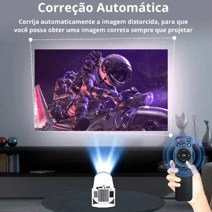 Projetor 4K Cinema Portátil HY320