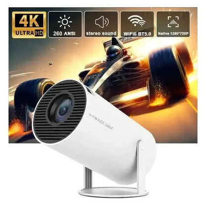 Projetor 4K Cinema Portátil HY320