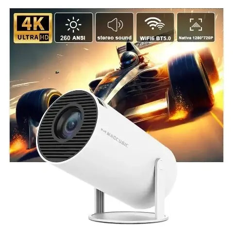 Projetor 4K Cinema Portátil HY320
