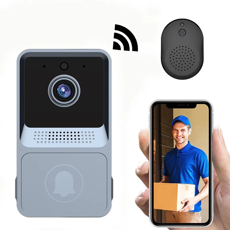 Campainha inteligente Wifi com Câmera 4K