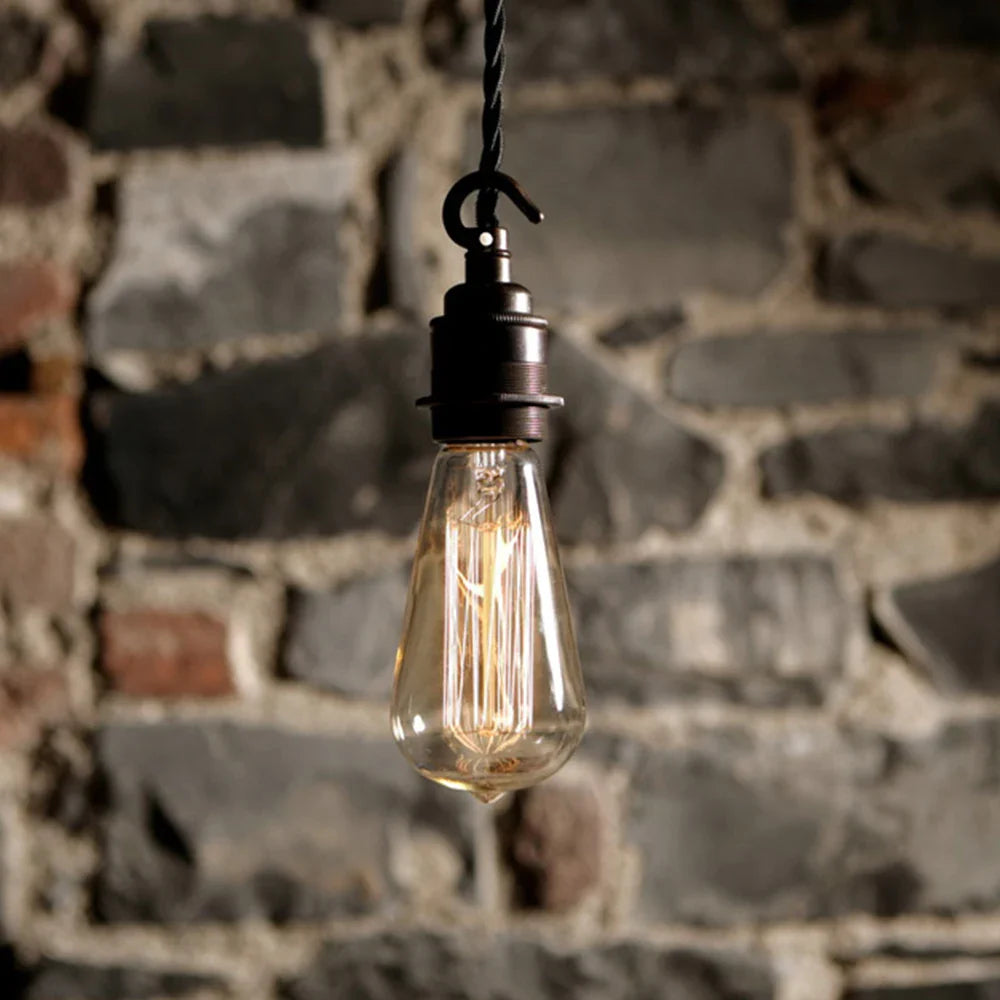 Lampada De Led Retro Vintage E27 Bivolt Branco Quente
