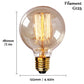 Lampada De Led Retro Vintage E27 Bivolt Branco Quente