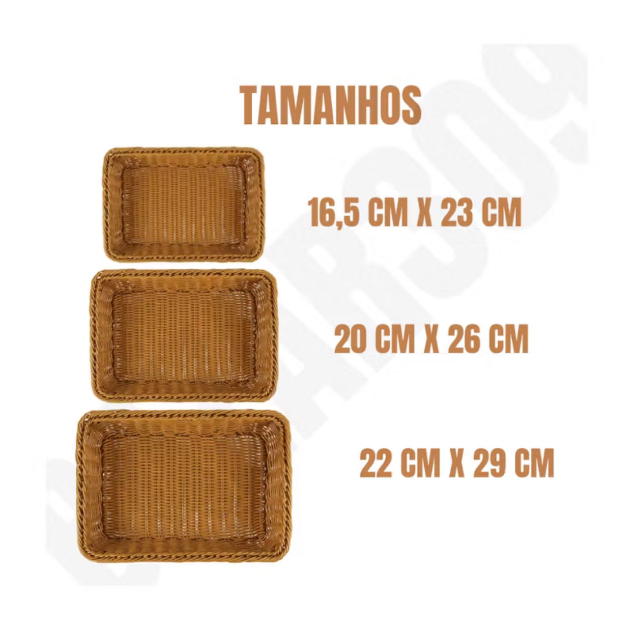 Cesto Vime Organizador Decorativo